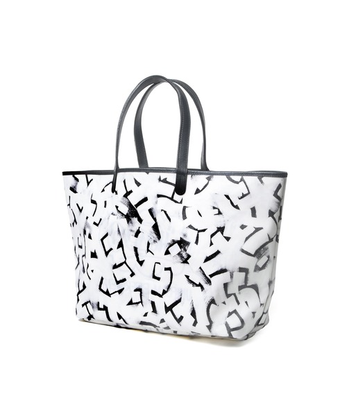 uniform experiment（ユニフォームエクスペリメント）の「ERIC HAZE PVC TOTE BAG（トートバッグ・メンズ・ホワイト・FREE）」の7枚目の写真