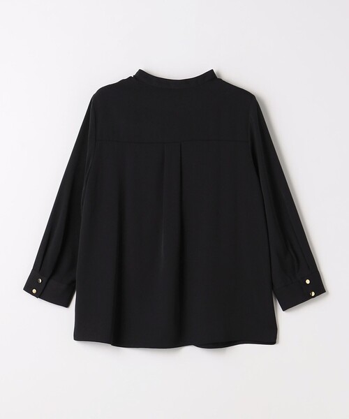 green label relaxing（グリーンレーベルリラクシング）の「フリルタイ 7分袖 ブラウス（シャツ/ブラウス・レディース・ホワイト/ネイビー/その他1・FREE）」の18枚目の写真