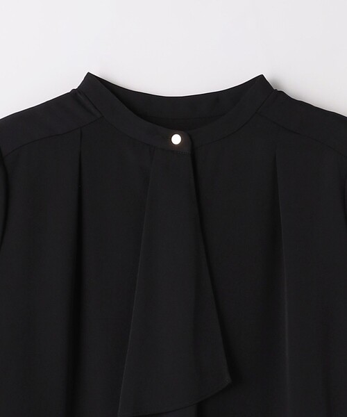 green label relaxing（グリーンレーベルリラクシング）の「フリルタイ 7分袖 ブラウス（シャツ/ブラウス・レディース・ホワイト/ネイビー/その他1・FREE）」の19枚目の写真