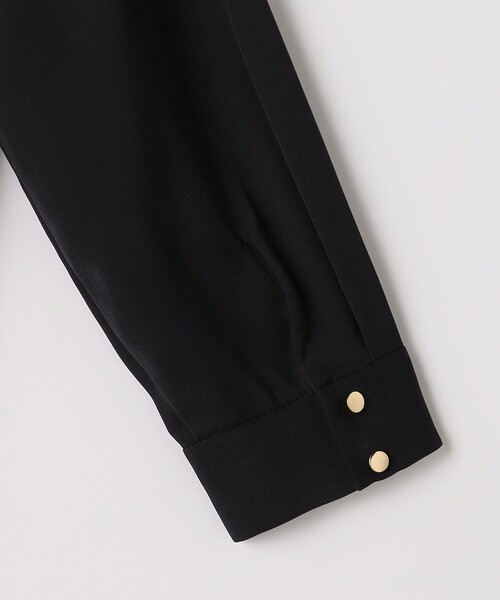 green label relaxing（グリーンレーベルリラクシング）の「フリルタイ 7分袖 ブラウス（シャツ/ブラウス・レディース・ホワイト/ネイビー/その他1・FREE）」の20枚目の写真