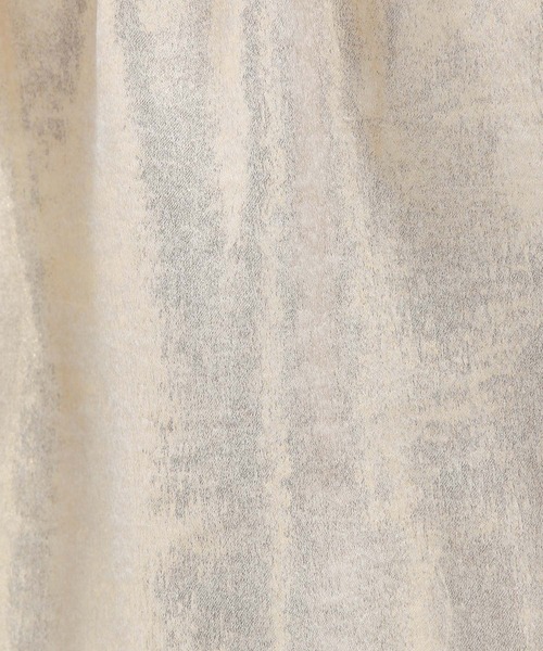 LAKOLE(ラコレ)の「メタリックフリルスカート / 128641(スカート・レディース・ブラック/シルバー/ゴールド・MEDIUM/SMALL)」の4枚目の写真