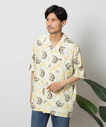 Right-on（ライトオン）の「【OCEAN PACIFIC】総柄プリントシャツ（シャツ/ブラウス・メンズ）」