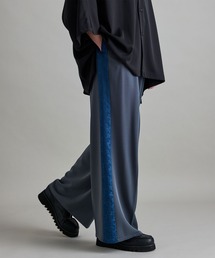 JUNRED | 3タックワイドトラックフレアパンツ(スラックス)