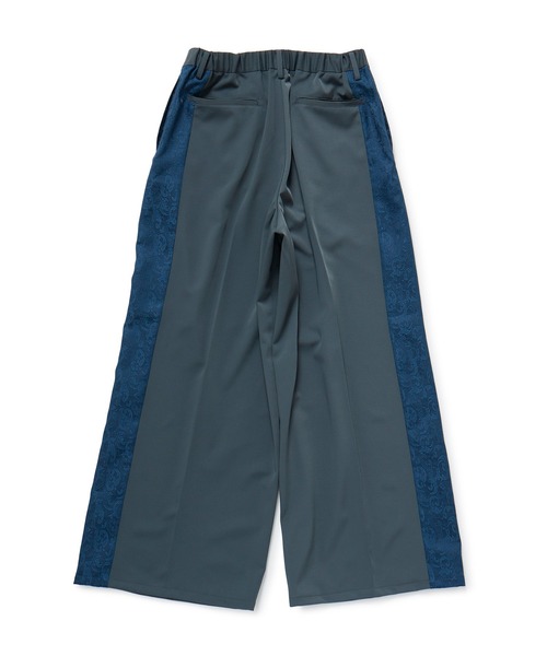 JUNRED（ジュンレッド）の「ジャガードライン3タックワイドトラックパンツ（スラックス・メンズ・ブラック/チャコールグレー・L/M/S）」の18枚目の写真