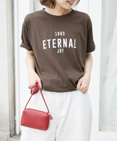 +81BRANCA(ハチイチブランカ)の「+81BRANCA/ハチイチブランカ SLOBE別注 シアーTEE(Tシャツ/カットソー・レディース・チャコールグレー/アイボリー/スカイブルー・FREE)」の7枚目の写真