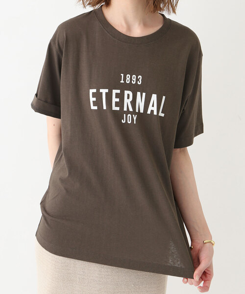 +81BRANCA(ハチイチブランカ)の「+81BRANCA/ハチイチブランカ SLOBE別注 シアーTEE(Tシャツ/カットソー・レディース・チャコールグレー/アイボリー/スカイブルー・FREE)」の15枚目の写真