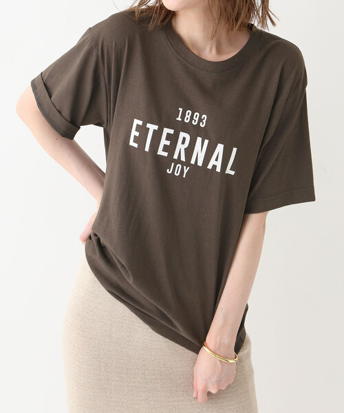 +81BRANCA(ハチイチブランカ)の「+81BRANCA/ハチイチブランカ SLOBE別注 シアーTEE(Tシャツ/カットソー・レディース・チャコールグレー/アイボリー/スカイブルー・FREE)」の16枚目の写真