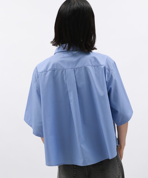 LAKOLE(ラコレ)の「ボールスタッズ半袖シャツ / 136000(シャツ/ブラウス・レディース・ブラック/ブルー/オフホワイト・FREE)」の22枚目の写真