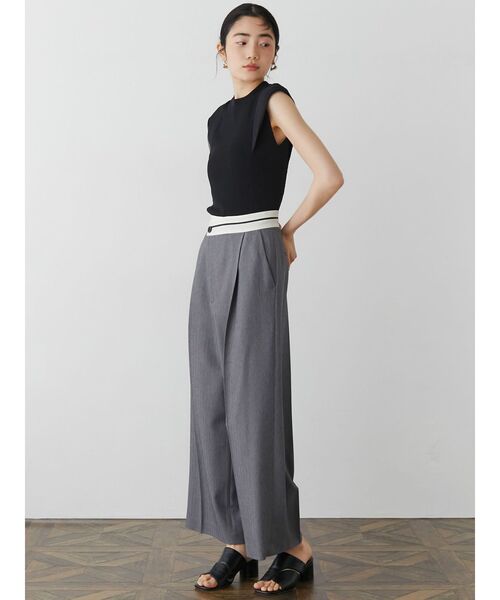 LAGUNAMOON（ラグナムーン）の「カバースリーブシアーニットプルオーバー（ニット/セーター・レディース・ホワイト/ベージュ/ブラック・FREE）」の8枚目の写真