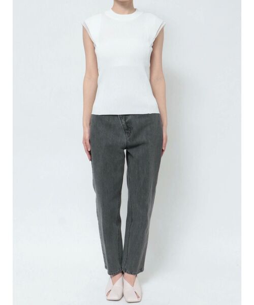 LAGUNAMOON（ラグナムーン）の「カバースリーブシアーニットプルオーバー（ニット/セーター・レディース・ホワイト/ベージュ/ブラック・FREE）」の16枚目の写真