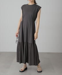 FREE'S MART | ◆布帛ドッキングフレンチスリーブカットワンピース(ワンピース)