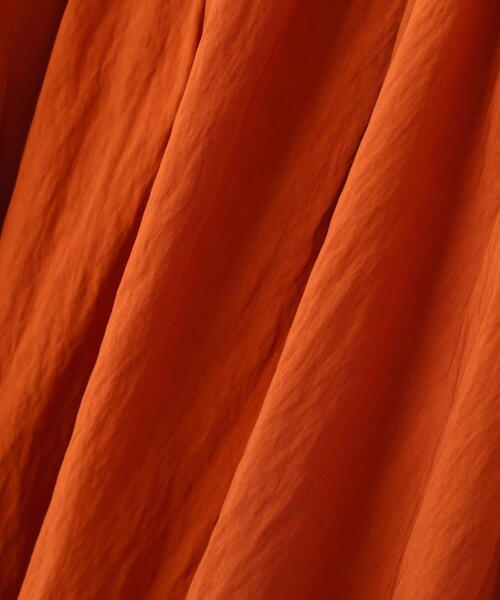 FREE'S MART（フリーズマート）の「◆布帛ドッキングフレンチスリーブカットワンピース（ワンピース・レディース・オレンジ/ブラック/カーキ・SMALL/MEDIUM）」の11枚目の写真