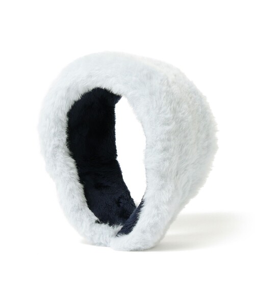 Ray BEAMS（レイビームス）の「フェイクファー イヤーマフ（イヤーマフ・レディース・ライトグレー/ブラック・ONE SIZE）」の11枚目の写真