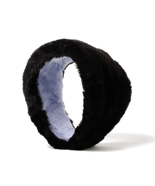 Ray BEAMS（レイビームス）の「フェイクファー イヤーマフ（イヤーマフ・レディース・ライトグレー/ブラック・ONE SIZE）」の15枚目の写真