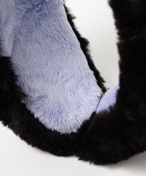 Ray BEAMS（レイビームス）の「フェイクファー イヤーマフ（イヤーマフ・レディース・ライトグレー/ブラック・ONE SIZE）」の17枚目の写真