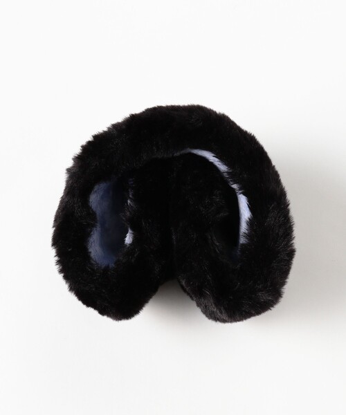 Ray BEAMS（レイビームス）の「フェイクファー イヤーマフ（イヤーマフ・レディース・ライトグレー/ブラック・ONE SIZE）」の18枚目の写真