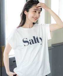 フレンチスリーブロゴTシャツ