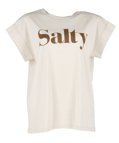 coca(coca)(コカ)の「フレンチスリーブロゴTシャツ(Tシャツ/カットソー・レディース・ホワイト/ライトグリーン/ブラウン/アイボリー/チャコール/オートミール・ONE SIZE)」の16枚目の写真