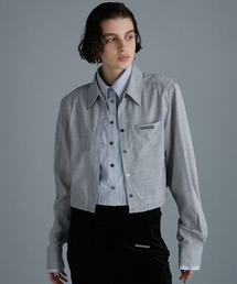 PRANK PROJECT | 【24AUTUMN PRE ORDER】ストライプレイヤードシャツ / Stripe Layered Shirt(シャツ/ブラウス)