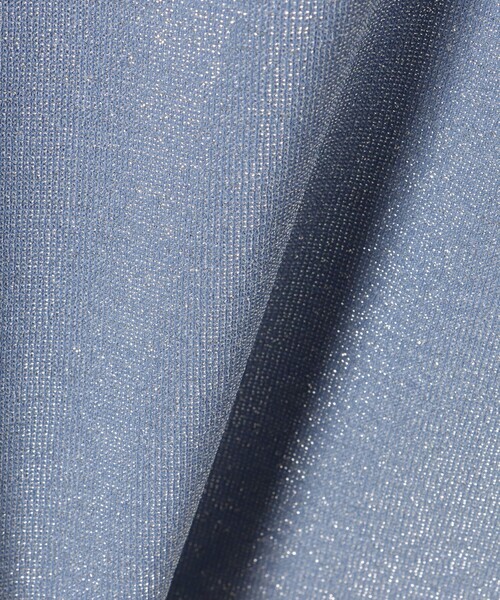 BEAMS HEART（ビームスハート）の「【WEB限定】チュールドッキング ラメ プルオーバー（Tシャツ/カットソー・レディース・サックスブルー/ブラック・FREE）」の15枚目の写真