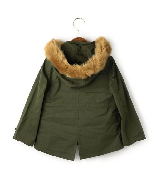 green label relaxing（グリーンレーベルリラクシング）の「■■■3way ショートモッズコート（その他アウター・キッズ・オリーブ・135/95/S/105/M/115/L/125）」の13枚目の写真