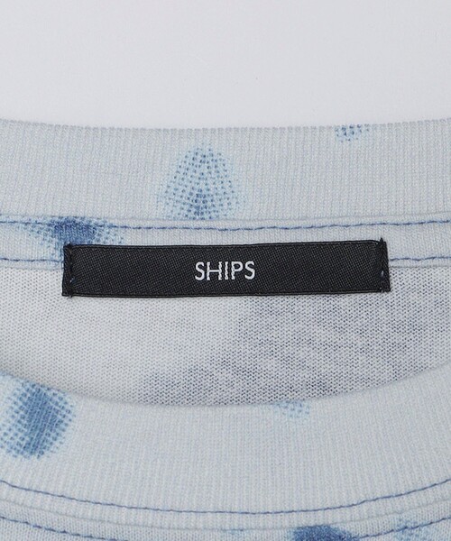SHIPS(シップス)の「SHIPS: ブリーチ ロゴ Tシャツ(Tシャツ/カットソー・メンズ・チャコールグレー/エンジ/ブルー系その他・MEDIUM/LARGE/SMALL)」の6枚目の写真