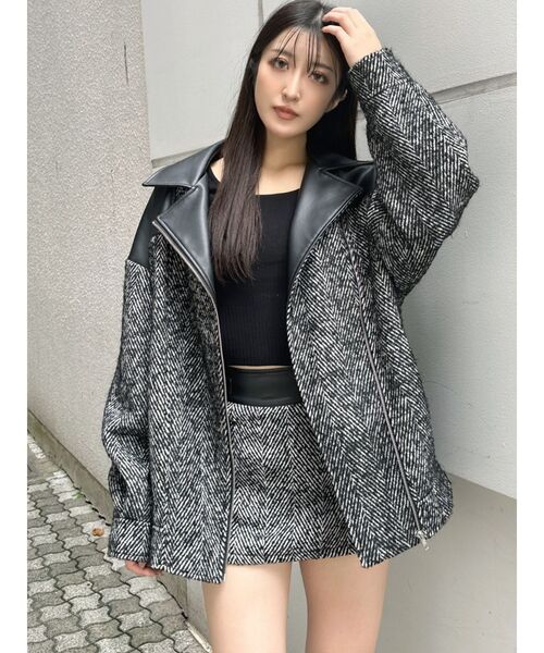 GYDA(ジェイダ)の「【SETUP着用可】ツイード異素材スカートライクショートパンツ(スカート・レディース・その他2/その他・MEDIUM/SMALL)」の9枚目の写真
