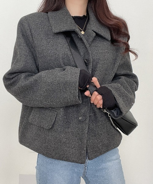 最終値下げ　美品　ハイドアンドシーク　ウールコート メルトンジャケット 2024-B-MEO34010_c21.jpg?v=