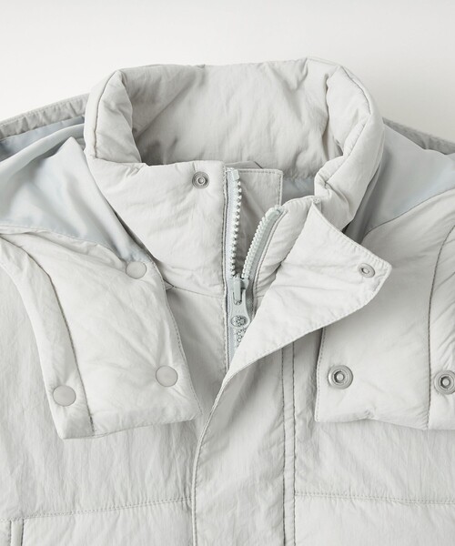 green label relaxing(グリーンレーベルリラクシング)の「ダウン ブルゾン / キッズ 140cm-160cm(ダウンジャケット/コート・キッズ・ネイビー/ダークグレー/ライトグレー・150cm/160cm/140cm)」の12枚目の写真