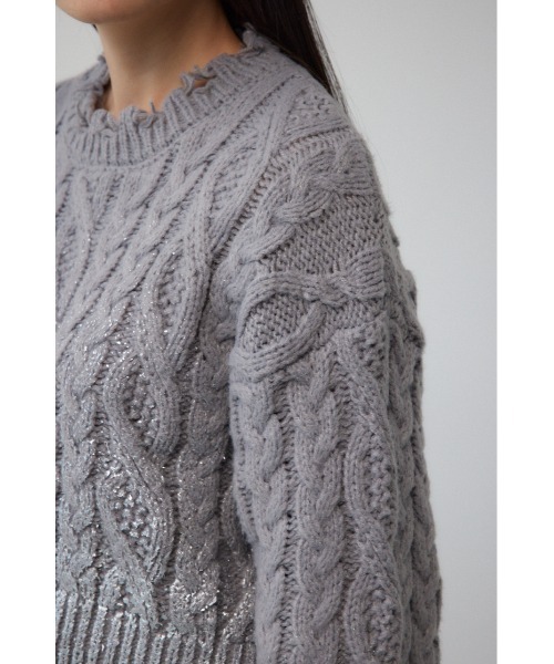 TTT MSW グラデーション ダメージニット TTT MSW グラデーション ダメージニット