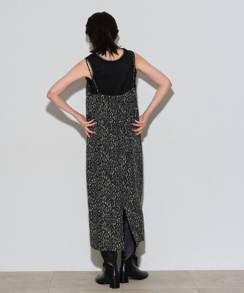 GALLEST（ギャレスト）の「◆変形ドットキャミワンピース（ワンピース・レディース・ブラック系4/ホワイト系7・38/36）」の8枚目の写真