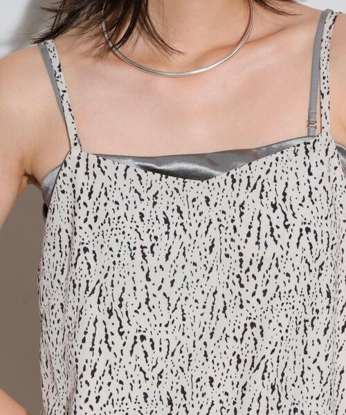 GALLEST（ギャレスト）の「◆変形ドットキャミワンピース（ワンピース・レディース・ブラック系4/ホワイト系7・38/36）」の11枚目の写真