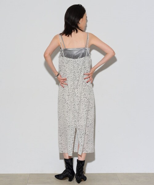 GALLEST（ギャレスト）の「◆変形ドットキャミワンピース（ワンピース・レディース・ブラック系4/ホワイト系7・38/36）」の13枚目の写真