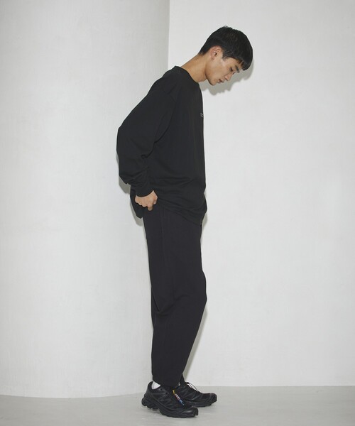 Firsthand(ファーストハンド)の「MA Firsthand/マ ファーストハンド BASIC LOGO LS TEE / ロングスリーブTシャツ / ロンT / 長袖Tシャツ(Tシャツ/カットソー・メンズ・ホワイト/ブラック/グレー・MEDIUM/LARGE)」の10枚目の写真