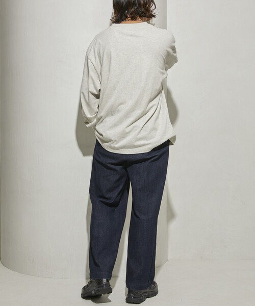 Firsthand(ファーストハンド)の「MA Firsthand/マ ファーストハンド BASIC LOGO LS TEE / ロングスリーブTシャツ / ロンT / 長袖Tシャツ(Tシャツ/カットソー・メンズ・ホワイト/ブラック/グレー・MEDIUM/LARGE)」の18枚目の写真