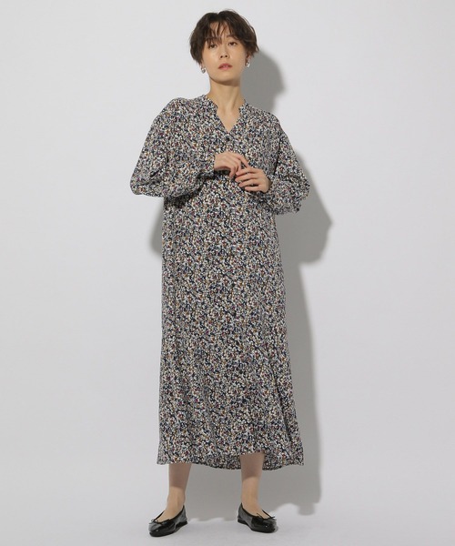 セール】＜低身長サイズあり＞2WAYフラワープリントワンピース144314