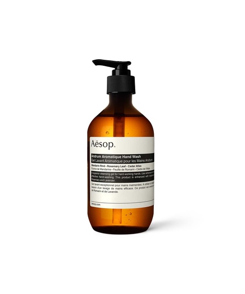 Aesop（イソップ）の「アンドラム アロマティック ハンドウォッシュ 500mL（ハンドソープ・レディース・その他・FREE）」の2枚目の写真