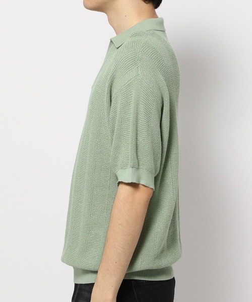 LURAKU（ルラク）の「【LURAKU】dry touch Loose knit polo