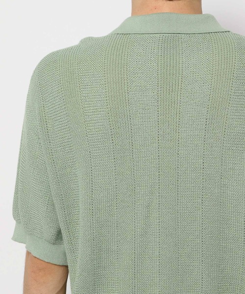 LURAKU（ルラク）の「【LURAKU】dry touch Loose knit polo