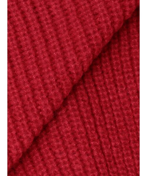 jouetie(ジュエティ)の「バイカラーステッチニットカーディガン【セットアップ対応】(カーディガン/ボレロ・レディース・アイボリー/ブラック/レッド・MEDIUM)」の14枚目の写真