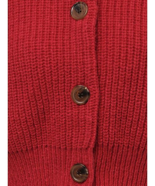 jouetie(ジュエティ)の「バイカラーステッチニットカーディガン【セットアップ対応】(カーディガン/ボレロ・レディース・アイボリー/ブラック/レッド・MEDIUM)」の18枚目の写真