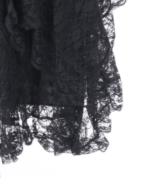 axes femme（アクシーズファム）の「ペチ付イレヘムレーススカート（スカート・レディース・ブラック/ホワイト・FREE）」の12枚目の写真