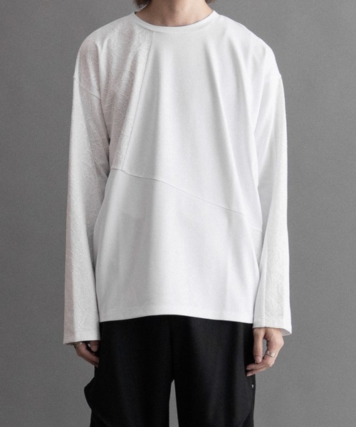 Lace switch cut-sew/レーススイッチカットソー（Tシャツ/カットソー）｜PHILTHEORY（フィルセオリー）