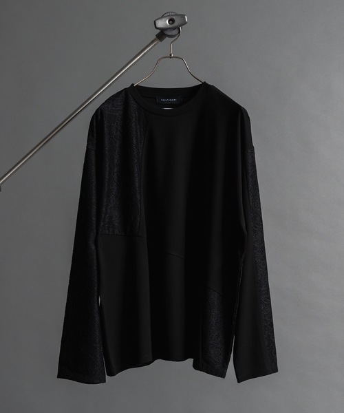 Lace switch cut-sew/レーススイッチカットソー（Tシャツ/カットソー）｜PHILTHEORY（フィルセオリー）