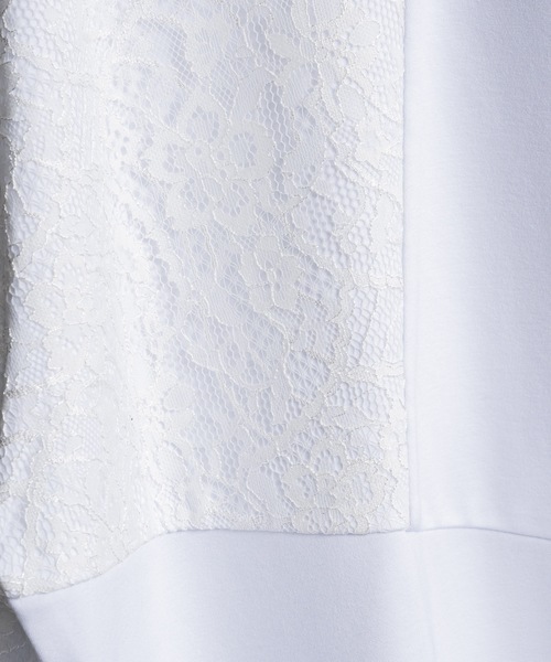 Lace switch cut-sew/レーススイッチカットソー（Tシャツ/カットソー）｜PHILTHEORY（フィルセオリー）