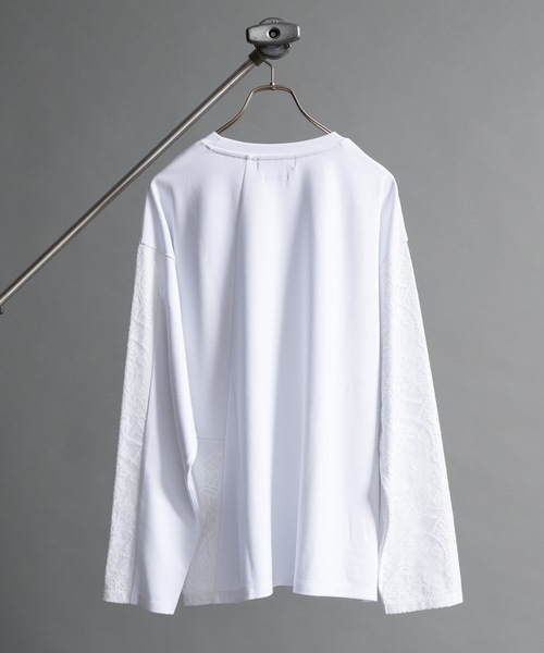 Lace switch cut-sew/レーススイッチカットソー（Tシャツ/カットソー）｜PHILTHEORY（フィルセオリー）
