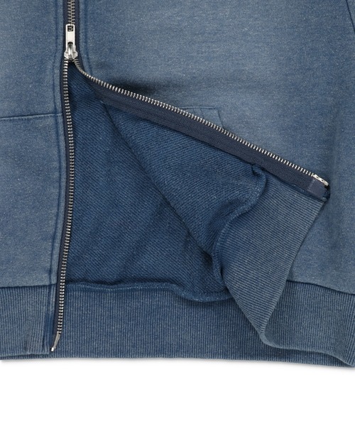 SPINNS（スピンズ）の「パウダー加工 Wジップショート丈スウェット（パーカー・レディース・スミクロ/ネイビー/ボルドー・ONESIZE）」の15枚目の写真