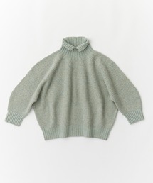 unfil アンフィル / superfine lambs & chenille ribbed-knit high-neck sweater スーパーファインラムシェニールリブニットハイネックセーター / WFFL-UW123