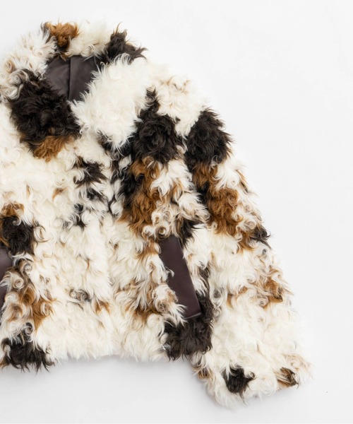 MAISON SPECIAL（メゾンスペシャル）の「Curl Faux Fur Coat