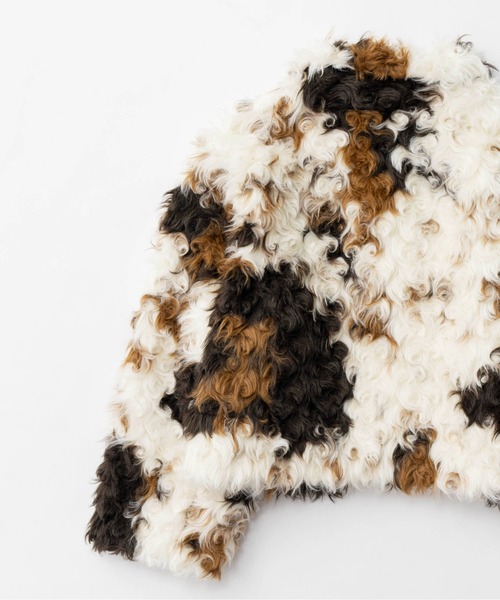 MAISON SPECIAL（メゾンスペシャル）の「Curl Faux Fur Coat
